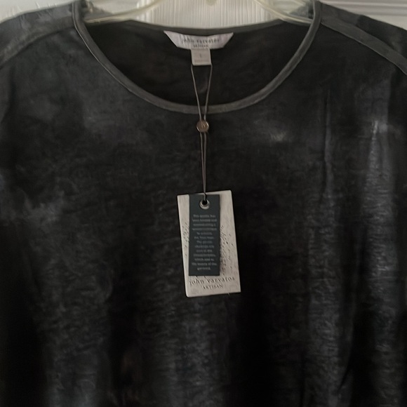 John varvadoS artisan dark gray t-shirt size large brand new - Picture 3 of 4